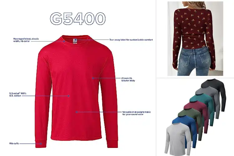 Detailed view of Best Long Sleeve Shirts: Stay Comfortable & Stylish All Year
