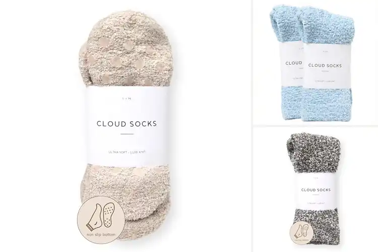 Detailed view of Best Luxurious Sleep Socks