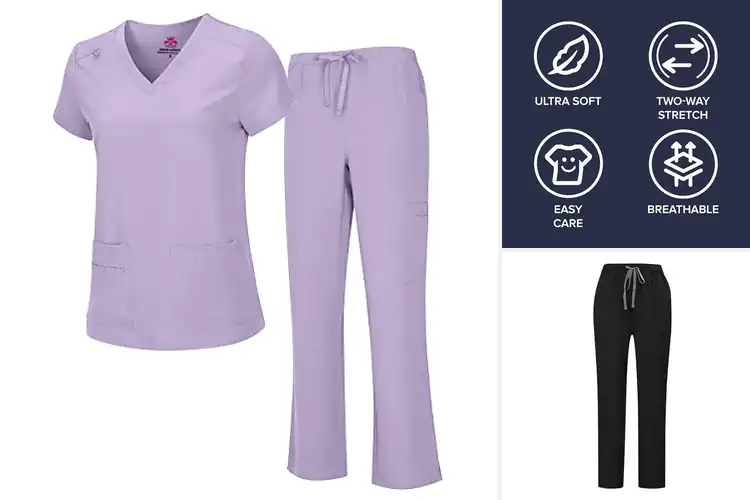 Detailed view of Best Medical Scrubs For Women
