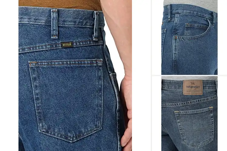 Detailed view of Best Mens Relaxed Jeans: Ultimate Comfort & Style