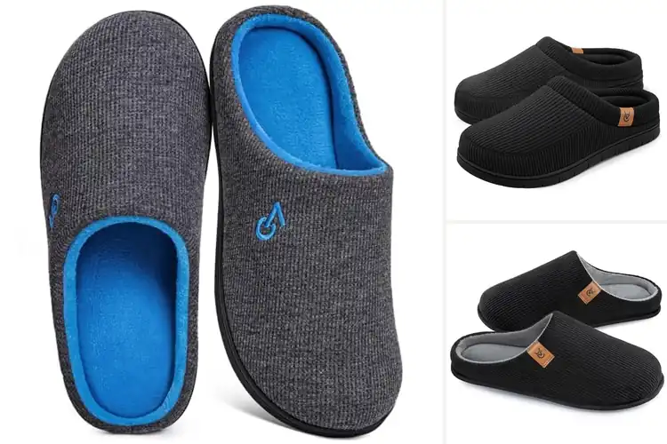 Detailed view of Best Men’s Slippers