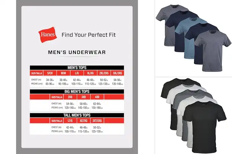 Detailed view of Best Men’s T-Shirt Multipacks: Comfort & Style in Every Pack