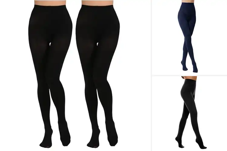 Detailed view of Best Microfiber Opaque Tights