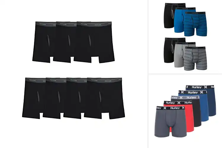 Detailed view of Best Moisture Wicking Boxer Briefs