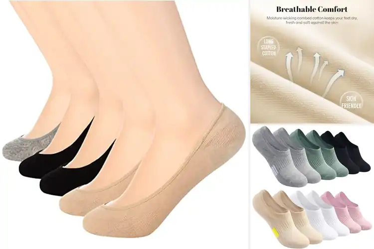 Detailed view of Best No Show Socks Women