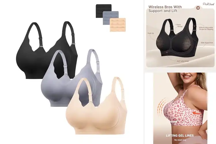Detailed view of Best No Wire Bra With Jelly Band: Top 10 Comfort Picks
