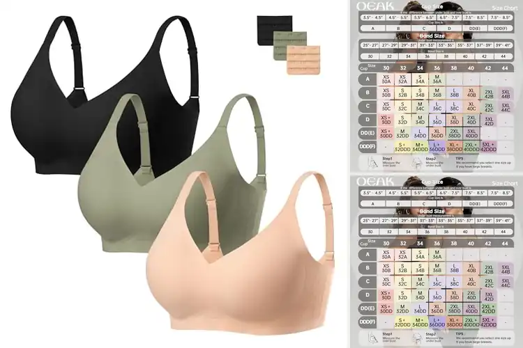 Detailed view of Best No Wire Bras