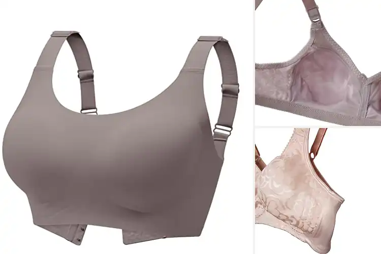 Detailed view of Best No Wire Bras With Full Support