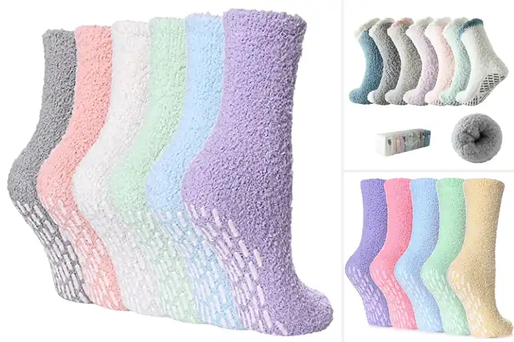 Detailed view of Best Non Slip Socks Women
