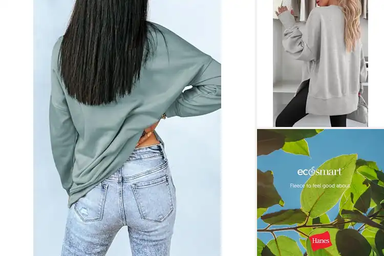 Detailed view of Best Oversized Sweatshirts