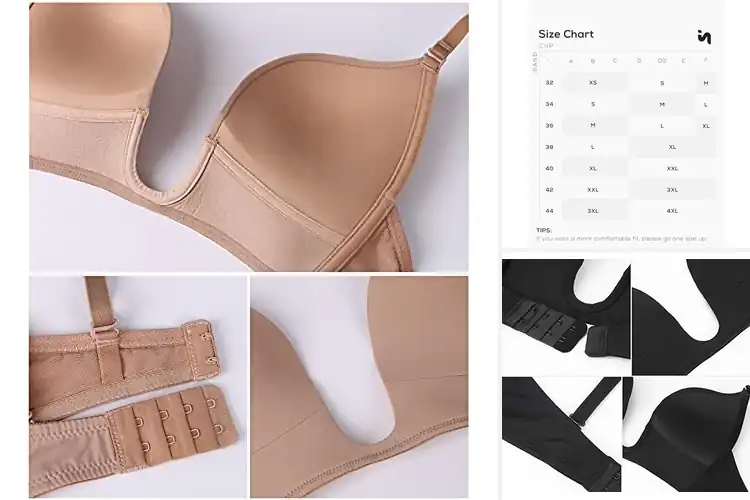 Detailed view of Best Plunge Bras For Low Cut Tops