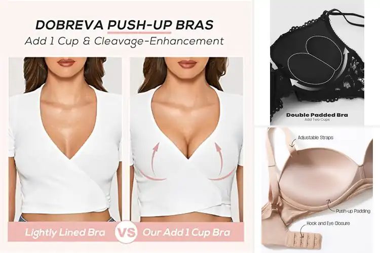 Detailed view of Best Push-Up Bras : Your Curves, Elevated
