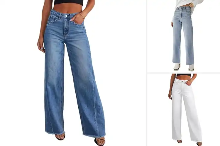 Detailed view of Best Raw Hem Jeans