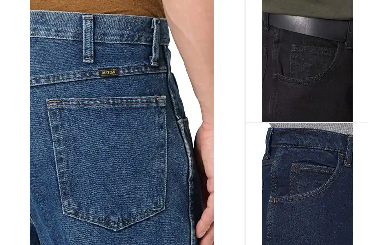 Detailed view of Best Relaxed Fit Jeans