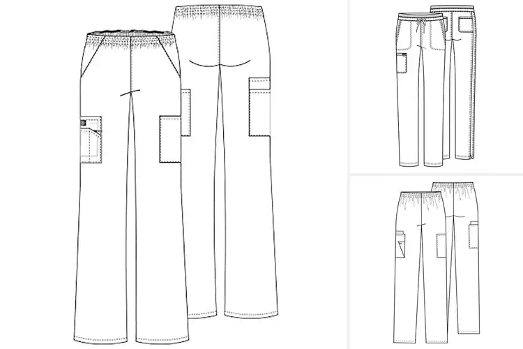 Detailed view of Best Scrubs With Many Pockets