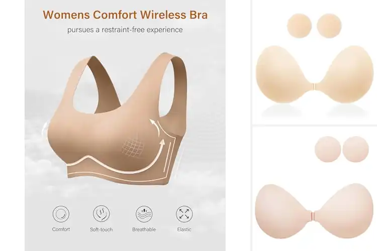 Detailed view of Best Seamless Bras For Invisible Under Clothing