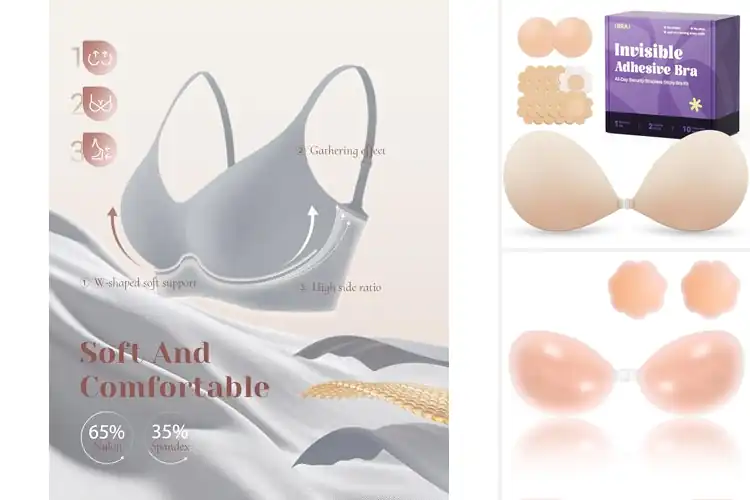Detailed view of Best Seamless Invisible Bras: Smooth Comfort, Confident Wear