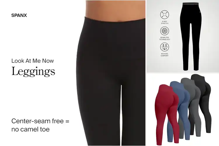 Detailed view of Best Seamless Waistband Leggings For Comfort