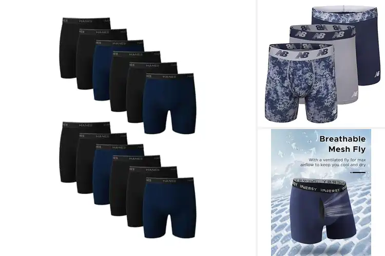 Detailed view of Best Size Range Boxer Briefs: Comfortable Fit Up to 8XL
