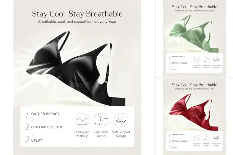 Detailed view of Best Sizing Guides For Deep V Bras