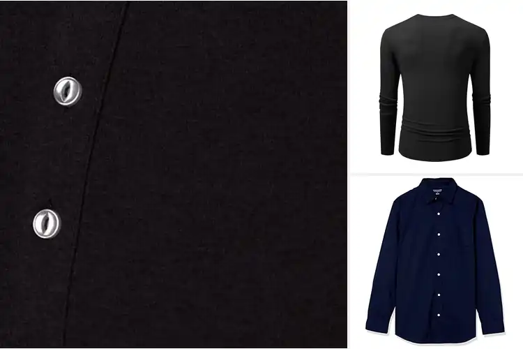 Detailed view of Best Slim Fit Long Sleeve Shirts