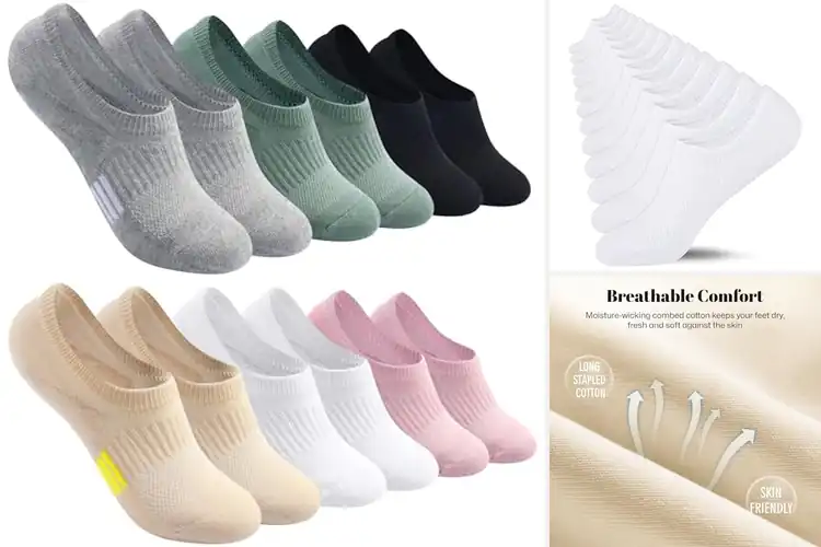 Detailed view of Best Socks For Sneakers Women