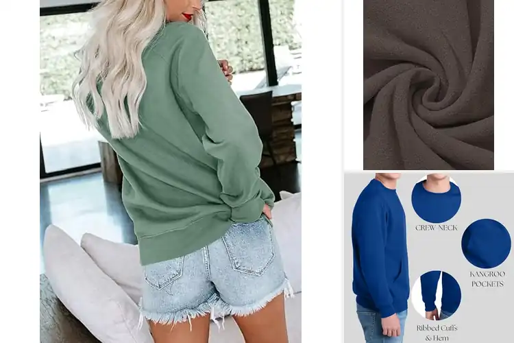 Detailed view of Best Sweatshirts With Kangaroo Pockets