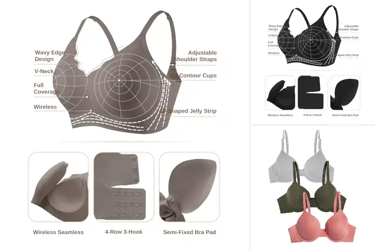 Detailed view of Best T Shirt Bras For Everyday Wear