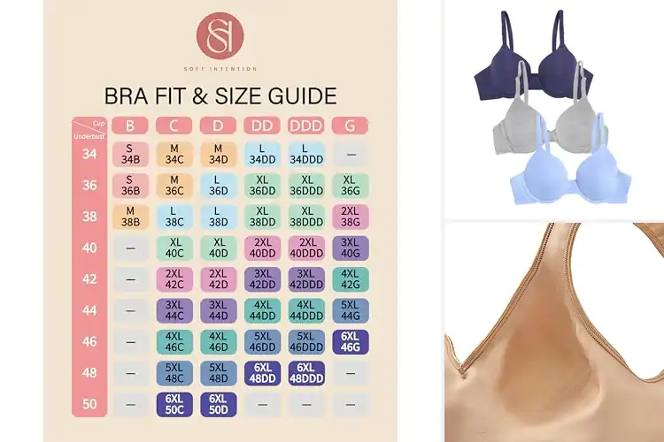 Detailed view of Best T-Shirt Friendly Bras