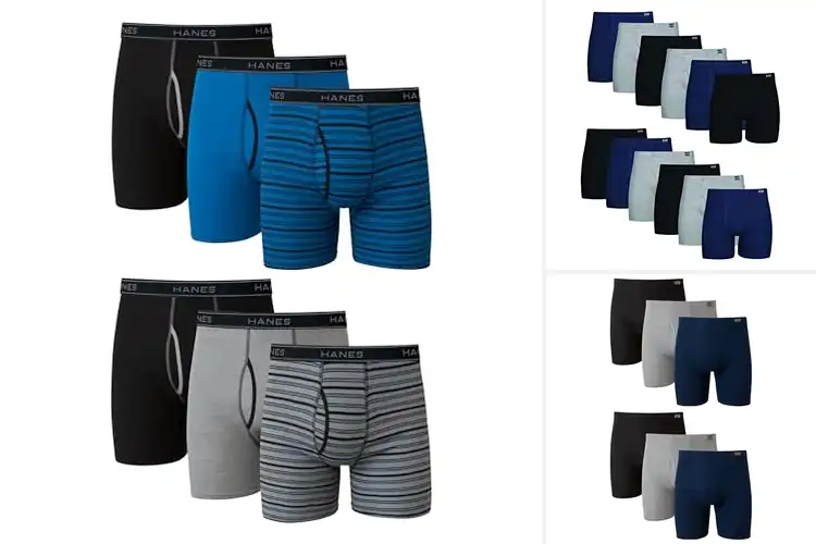 Detailed view of Best Tagless Mens Boxer Briefs
