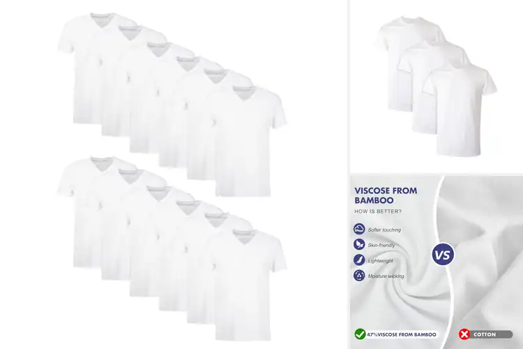 Detailed view of Best Tagless Undershirts