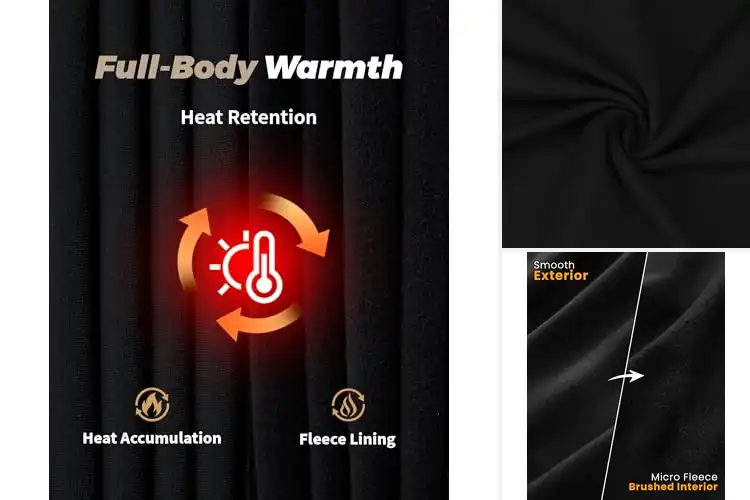 Detailed view of Best Thermal Underwear For Men: Stay Warm & Cozy in Style