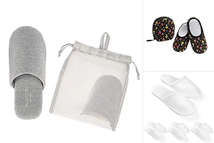 Detailed view of Best Travel Slippers