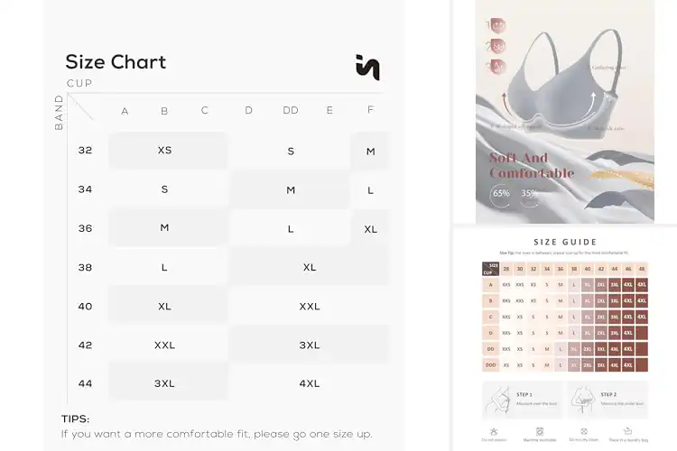 Detailed view of Best Ultra Soft Seamless Bras