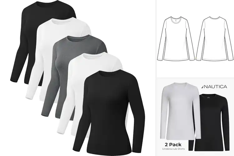 Detailed view of Best Underscrubs Tops