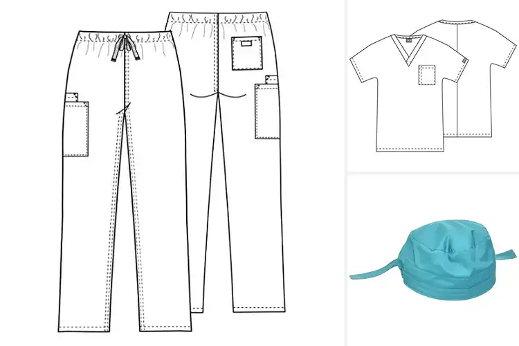 Detailed view of Best Unisex Work Scrubs: Top 10 for Comfort & Style