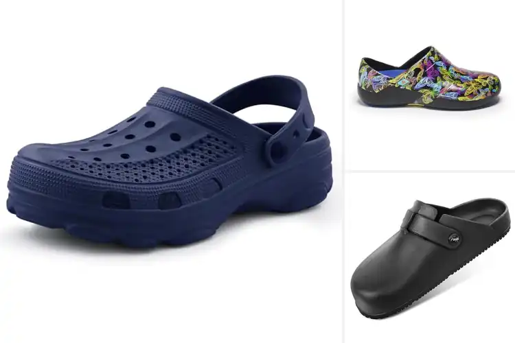 Detailed view of Best Ventilated Footwear Clogs