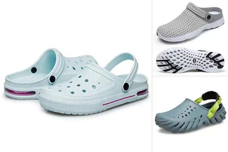 Detailed view of Best Water Friendly Clogs For Beach