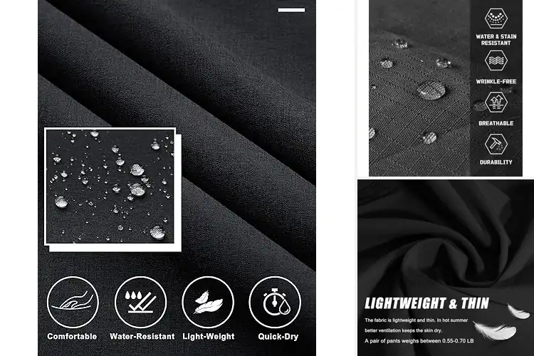 Detailed view of Best Water Resistant Casual Pants