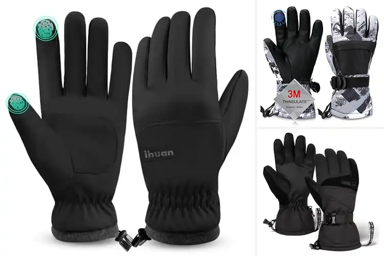 Detailed view of Best Waterproof Ski Gloves