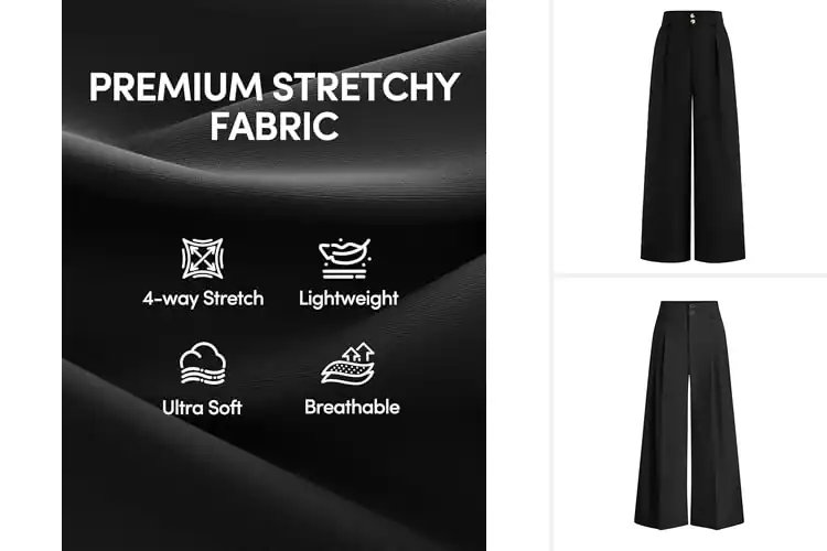Detailed view of Best Wide Leg Work Pants: Comfort & Style for Every Day