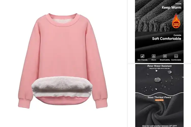 Detailed view of Best Winter Pullover Sweatshirt