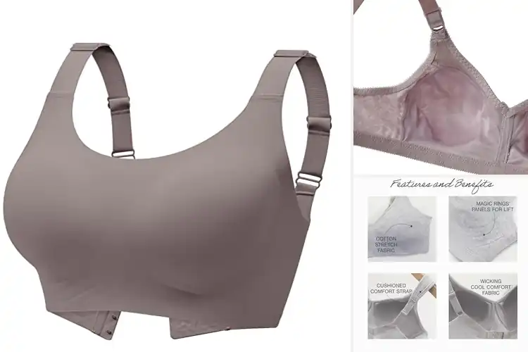 Detailed view of Best Wireless Bras For Full Support