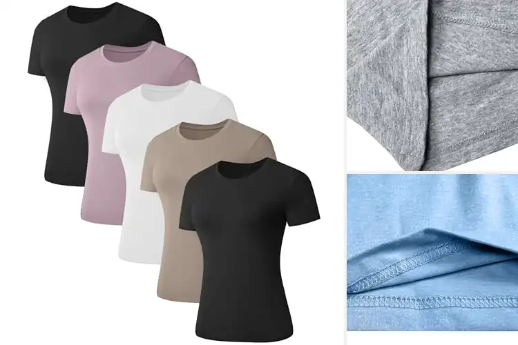Detailed view of Best Women’s Basic T-Shirts